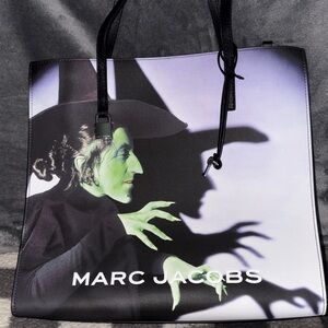 Marc Jacobs X Wizard Of Oz Wicked Witch of the East Large Grind Tote NWT